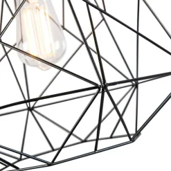 Industrielle Hängelampe schwarz - Framework Basic