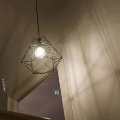 Industrielle Hängelampe schwarz - Framework Basic