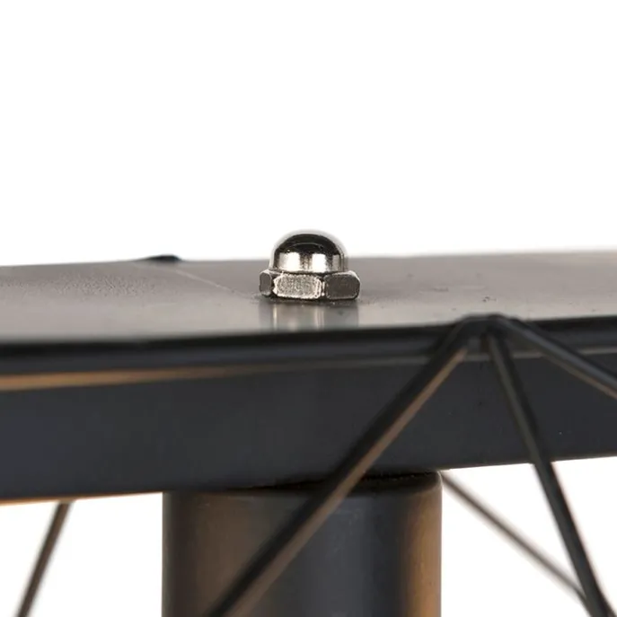 Industrielle Hängelampe schwarz 3-flammig - Karkasse