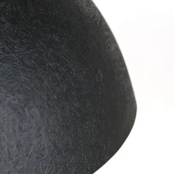 Industrielle Hängelampe schwarz mit Gold 70 cm - Magna