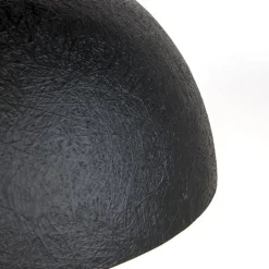 Industrielle Hängelampe schwarz mit Gold 50 cm - Magna