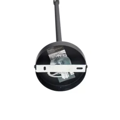 Industrielle Hängeleuchte Schwarz 4-flammig - Laser