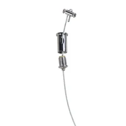 Industrielle Pendelleuchte schwarz 4 Lampen - Big Cage 2