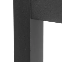 Industrielle stehende Außenlampe schwarz 65 cm IP44 - Baleno