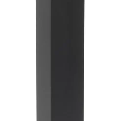 Industrielle stehende Außenlampe schwarz 65 cm IP44 - Baleno