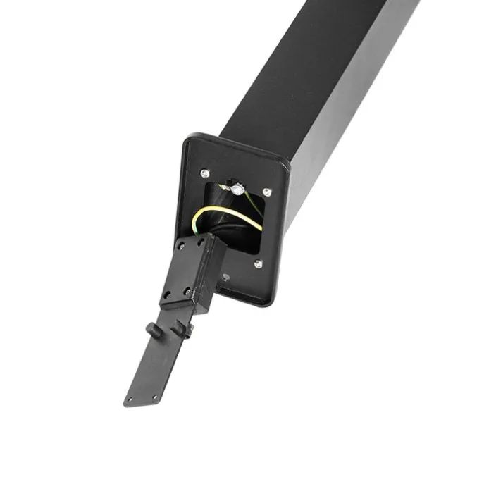 Industrielle stehende Außenlampe schwarz 65 cm IP44 - Baleno