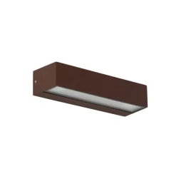 Industrielle Wandleuchte rostbraun inkl. LED IP65 - Steph
