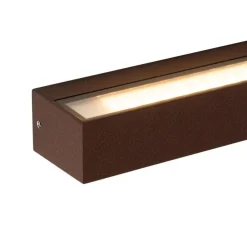 Industrielle Wandleuchte rostbraun inkl. LED IP65 - Steph