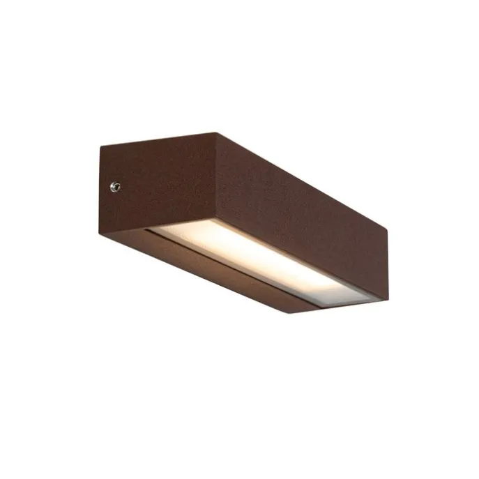 Industrielle Wandleuchte rostbraun inkl. LED IP65 - Steph