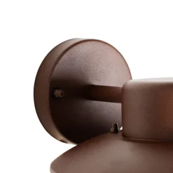 Industrielle Wandleuchte Rostbraun IP44 - Shell