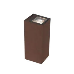 Industrielle Wandleuchte rostbraun 2-flammig AR70 IP54 - Baleno