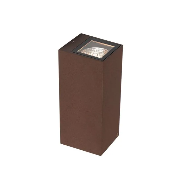 Industrielle Wandleuchte rostbraun 2-flammig AR70 IP54 - Baleno