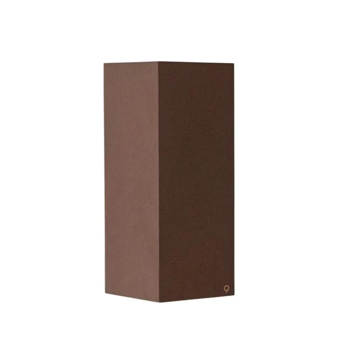 Industrielle Wandleuchte rostbraun 2-flammig AR70 IP54 - Baleno