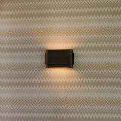 Industrielle Wandleuchte dunkelbronze 2-flammig - Coen