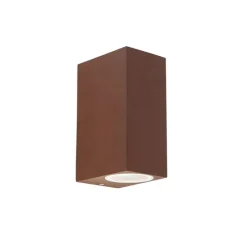 Industrielle Wandleuchte rostbraun 2-flammig IP44 - Baleno