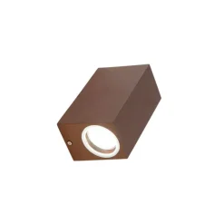 Industrielle Wandleuchte rostbraun 2-flammig IP44 - Baleno