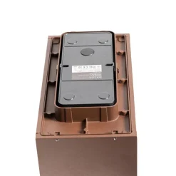 Industrielle Wandleuchte rostbraun 26 cm IP44 - Charlois