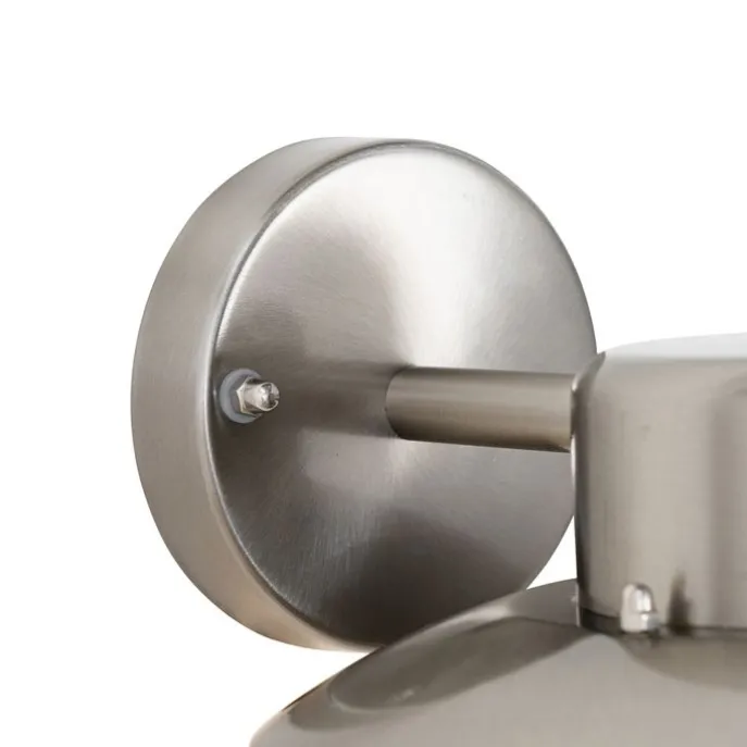 Industrielle Wandleuchte Stahl IP44 - Shell