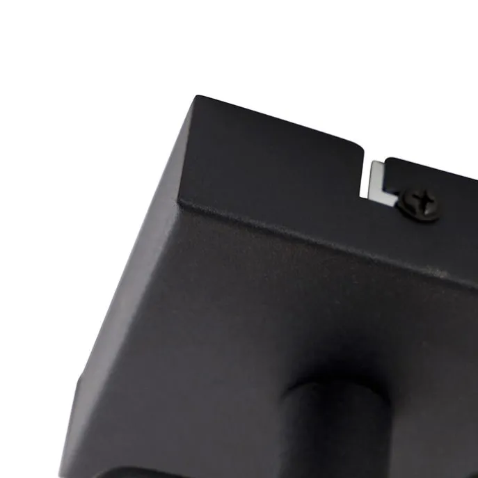 Industrieller Deckenspot schwarz verstellbar GU10 50mm - Suplux