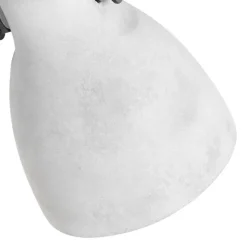 Industrieller Deckenstrahler Holz mit Beton - Creto