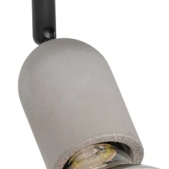 Industrieller Fleck schwarz mit Beton - Pedra