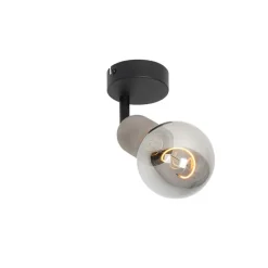 Industrieller Fleck schwarz mit Beton - Pedra