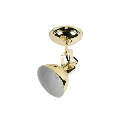 Industrieller runder Spot gold 1-light - Tommy