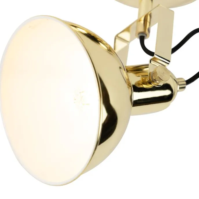 Industrieller runder Spot gold 1-light - Tommy