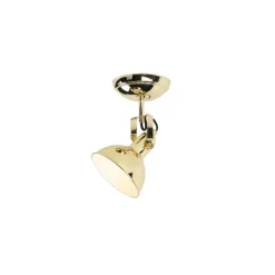 Industrieller runder Spot gold 1-light - Tommy
