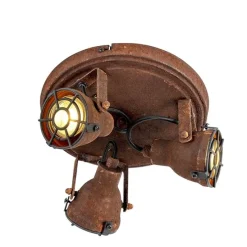 Industrieller Spot im Rostdesign 3-Flammig - Sorra