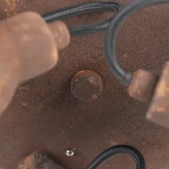 Industrieller Spot im Rostdesign 3-Flammig - Sorra