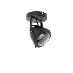 Industrieller Spot schwarz verstellbar - Emado