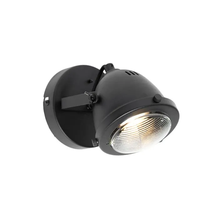 Industrieller Spot schwarz verstellbar - Emado