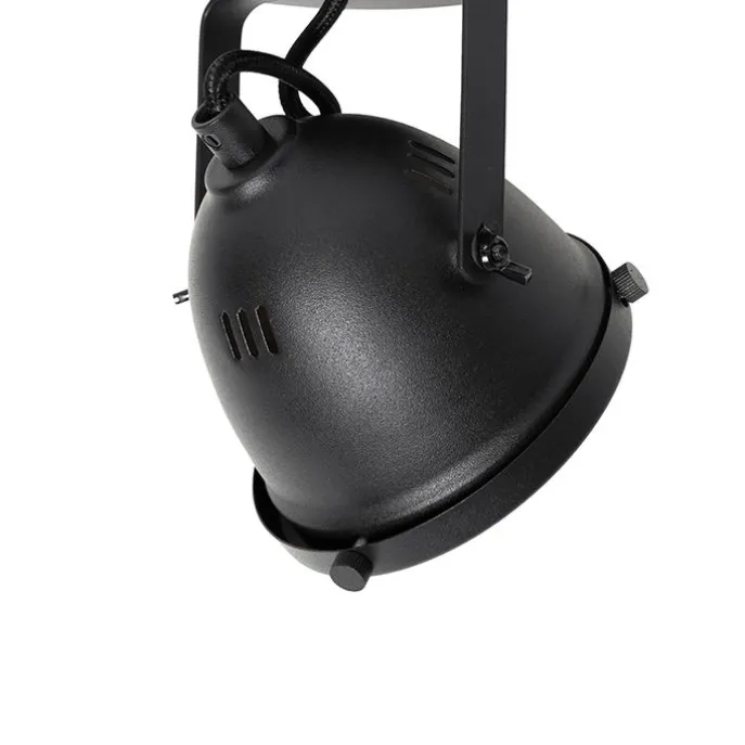 Industrieller Spot schwarz verstellbar - Emado