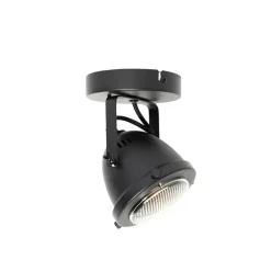 Industrieller Spot schwarz verstellbar - Emado