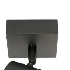 Industrieller Spot schwarz verstellbar – Jim