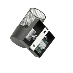 Industrieller Spot schwarz verstellbar – Jim