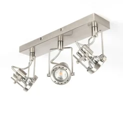 Industrieller Spot stahl 3-flammig kippbar - Suplux