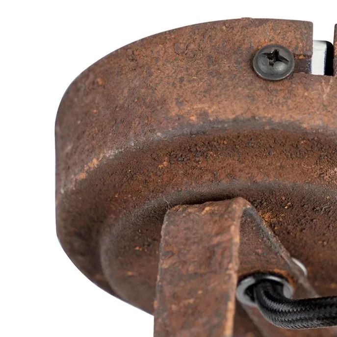 Industrieller Strahler Rostbraun drehbar und neigbar - Sorra