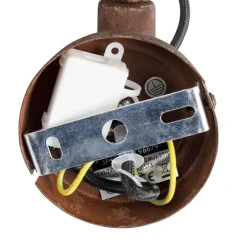 Industrieller Strahler Rostbraun drehbar und neigbar - Sorra