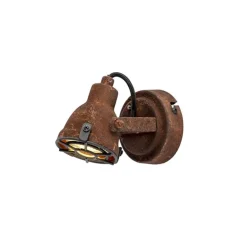 Industrieller Strahler Rostbraun drehbar und neigbar - Sorra