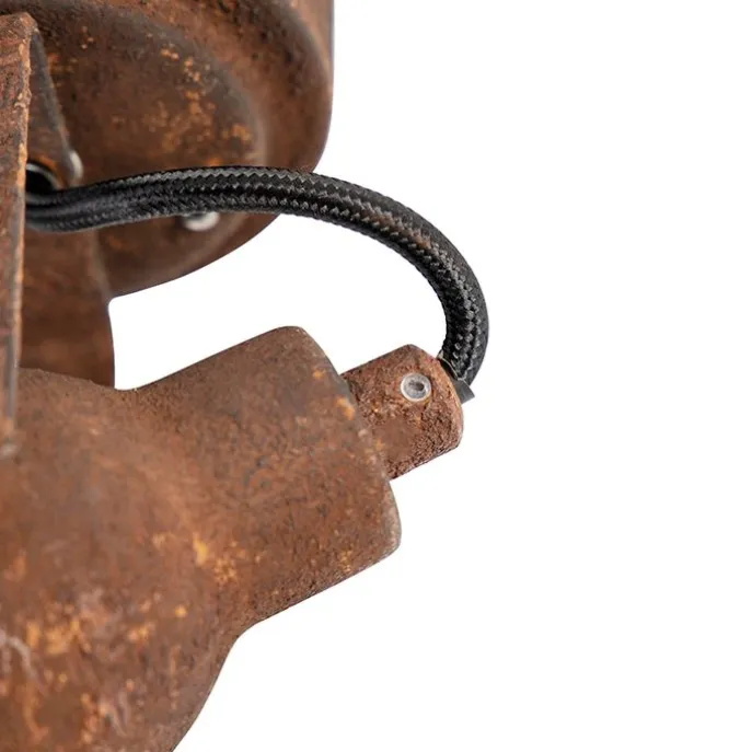 Industrieller Strahler Rostbraun drehbar und neigbar - Sorra