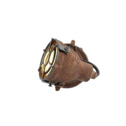 Industrieller Strahler Rostbraun drehbar und neigbar - Sorra