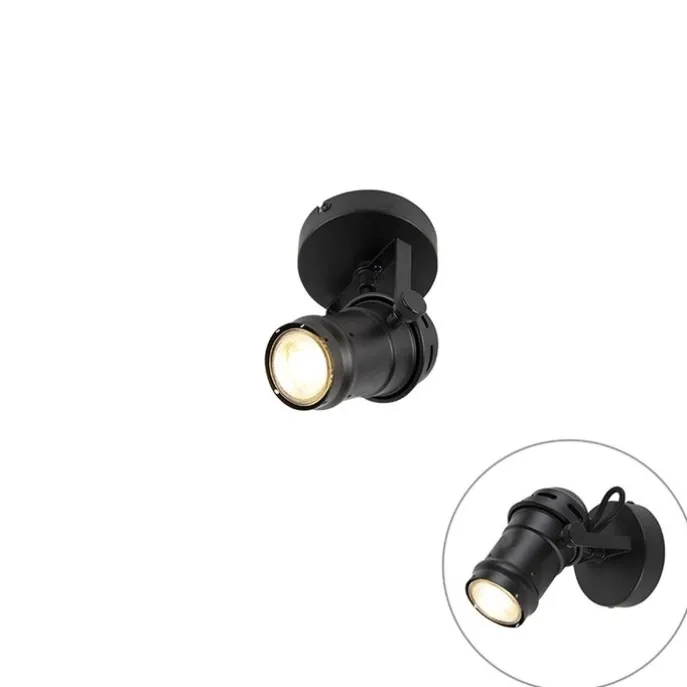 Industriespot schwarz dreh- und schwenkbar ohne Schirm - Movie