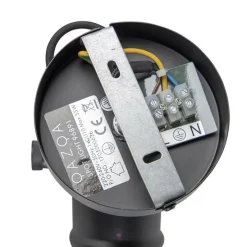 Industriespot schwarz dreh- und schwenkbar ohne Schirm - Movie