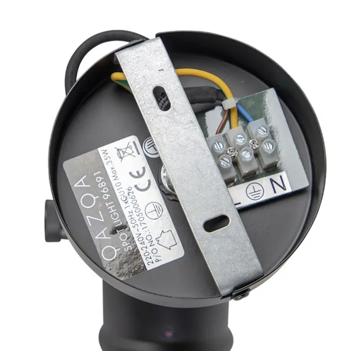 Industriespot schwarz dreh- und schwenkbar ohne Schirm - Movie