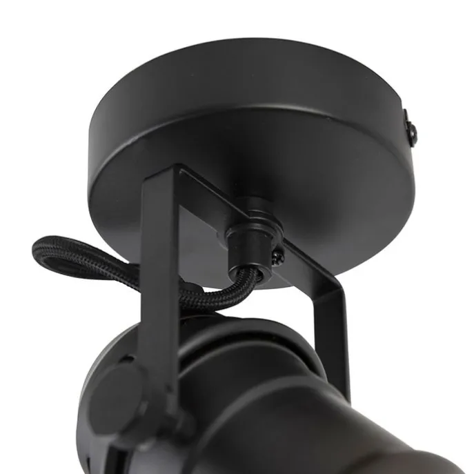 Industriespot schwarz dreh- und schwenkbar ohne Schirm - Movie