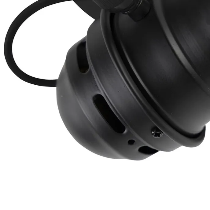 Industriespot schwarz dreh- und schwenkbar ohne Schirm - Movie