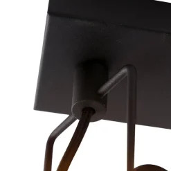 Industriespot schwarz 2-flammig - Suplux