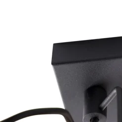 Industriespot schwarz 3-flammig - Suplux